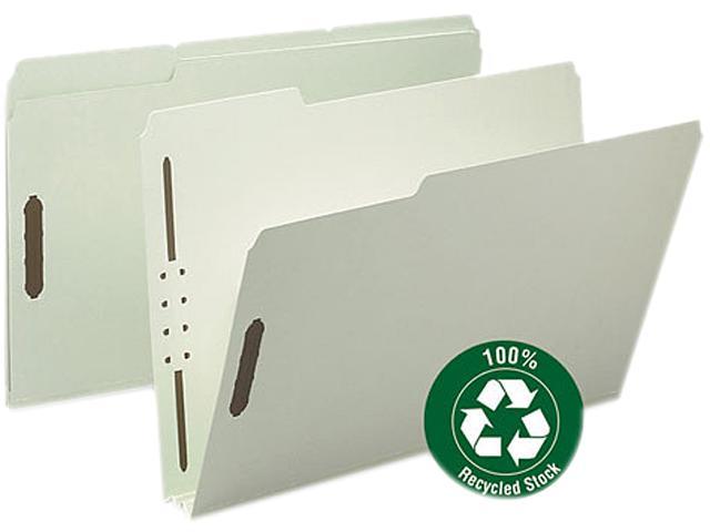 Smead 100% Recycled Pressboard Fastener File Folder 20004 - 25 EA/BX