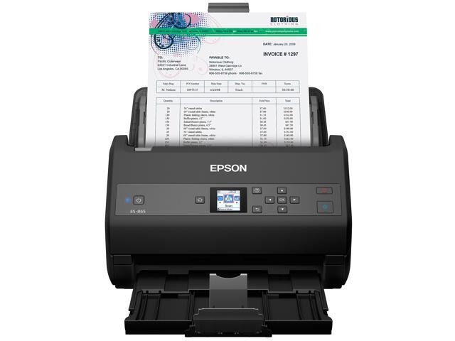 Epson Workforce ES-865 High Speed Color Duplex Document Scanner