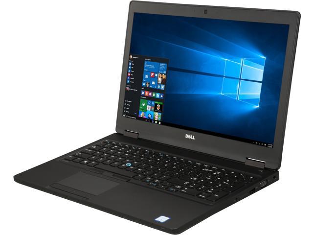 DELL Laptop Latitude Intel Core i5-7200U 4GB Memory 500GB HDD Intel HD Graphics 620 15.6" Windows 10 Pro 64-Bit 5580 (PXP7J)