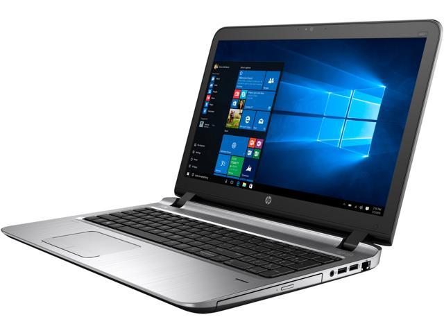 HP Bilingual Laptop ProBook Intel Core i5-6200U 8GB Memory 128 GB SSD Intel HD Graphics 520 15.6" Windows 7 Professional 64-Bit ( Windows 10 Pro Downgrade) 450 G3 (W0S84UT#ABL)