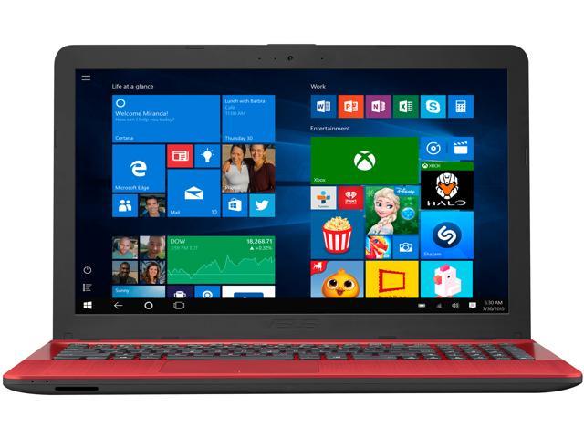 ASUS VivoBook X541UA-WB51T-RD 15.6" HD Touchscreen Red Laptop, Intel Core i5-7200U Processor 2.5 GHz, 8 GB DDR4 RAM, 1 TB HDD, Windows 10