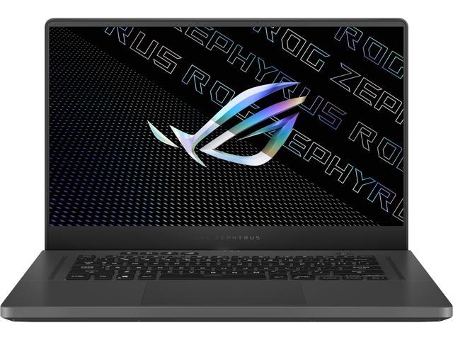 ASUS ROG Zephyrus G15 Ultra Slim Gaming Laptop, 15.6" 165Hz QHD, GeForce RTX 3060, AMD Ryzen 9 5900HS, 16GB DDR4, 512GB PCIe NVMe SSD, Wi-Fi 6, Windows 10, Eclipse Gray, GA503QM-BS94Q