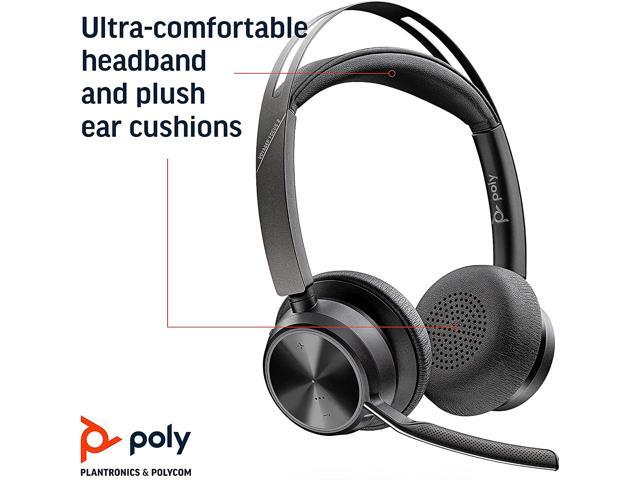 Poly - Voyager Focus 2 UC USB-A Headset with Stand (Plantronics ...