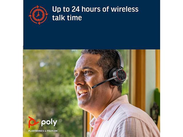 Poly - Voyager 4310 UC Wireless Headset (Plantronics) - Single-Ear