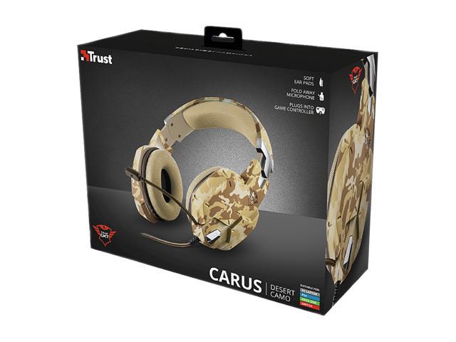 Trust GXT 322D Carus Gaming Headset Desert Camo Mesh Padded