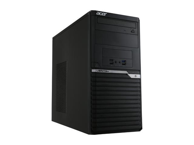 Acer Veriton M4660G VM4660G-I5840S1 Desktop Computer - Intel Core i5 (8th Gen) i5-8400 2.80 GHz - 8 GB DDR4 SDRAM - 256 GB SSD - Windows 10 Pro 64-bit - Black