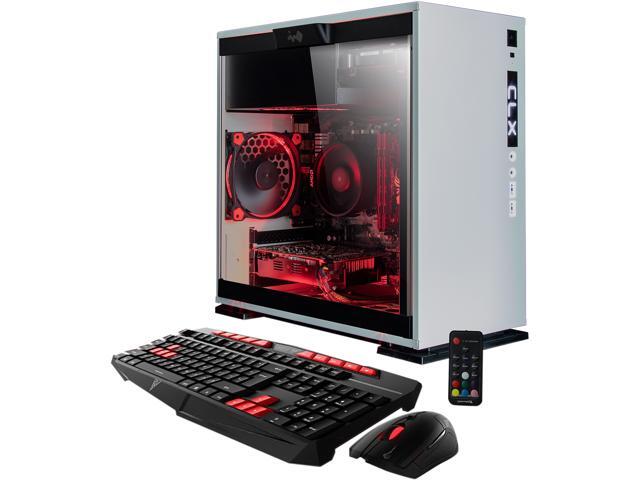 CybertronPC Gaming Desktop TGASETGXM7601WR AMD Ryzen 7 1700X 16GB DDR4 ...