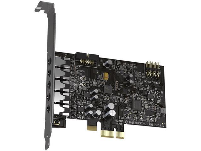 Creative Sound Blaster Audigy Fx V2 Upgradable Hi-res PCI-e Sound Card ...