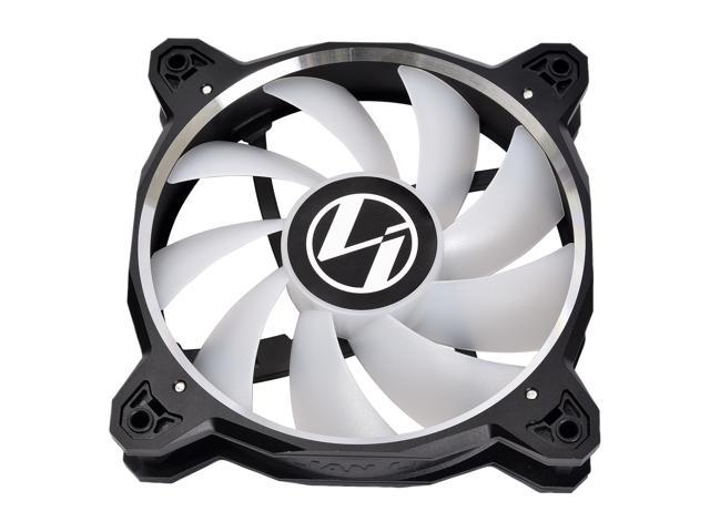 LIAN LI BORA LITE Series BORALITE120-3B RGB 120mm LED PWM Fans with ...