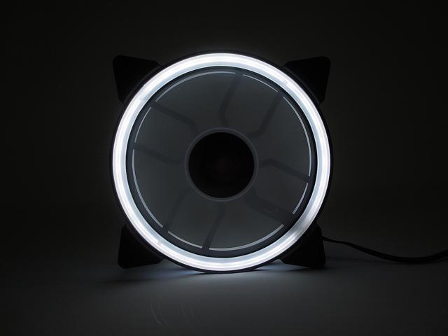 BGears B-DualRing 120mm 30 White LEDs Fan With 101 CFM At 2000 RPM ...