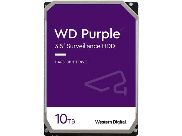 WD Purple WD102PURZ 10TB 7200 RPM 256MB Cache SATA 6.0Gb/s 3.5 