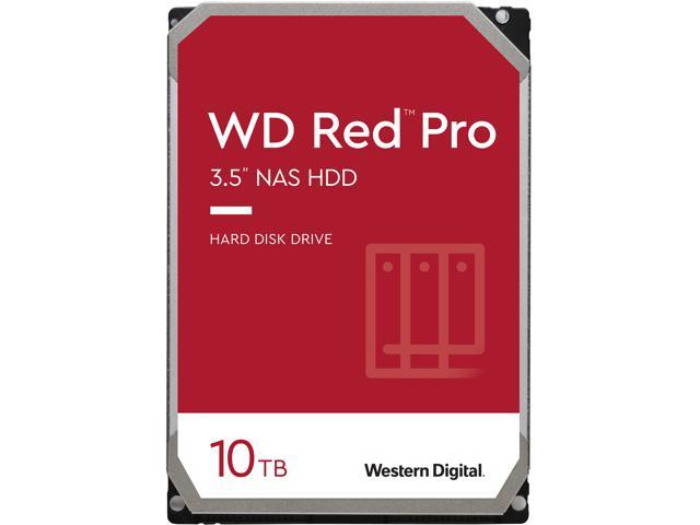 WD Red Pro 10TB NAS Hard Disk Drive - 7200 RPM Class SATA 6Gb/s 256MB Cache 3.5 Inch - WD102KFBX