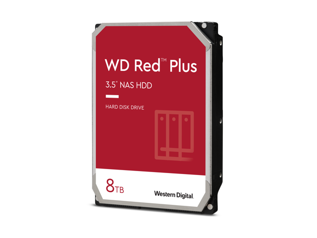 WD Red Plus WD80EFPX 8 TB Hard Drive - 3.5