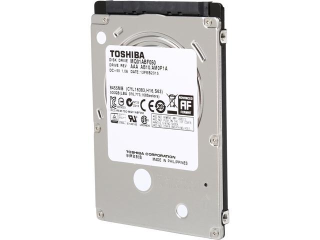 TOSHIBA MQ01ABF050 500GB SATA 6.0Gb/s 5400 RPM 2.5" Hard Drive