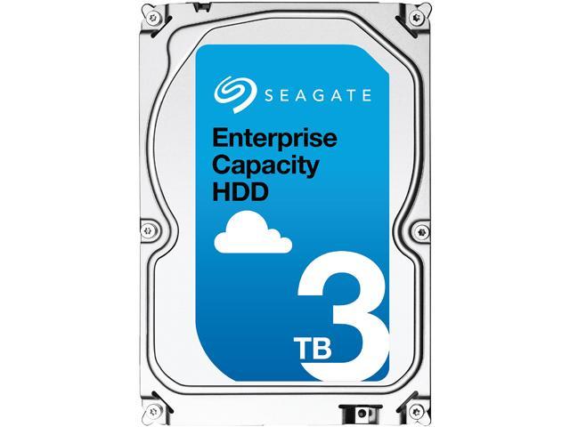 Seagate Enterprise Capacity 3.5'' HDD 3TB 7200 RPM 512n SATA 6Gb/s 128MB Cache Internal Hard Drive ST3000NM0005