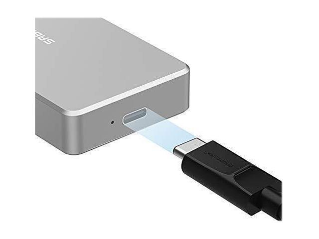 Sabrent USB Type-C Aluminum Enclosure for M.2 NVMe SSD in Gray (EC-NVME)