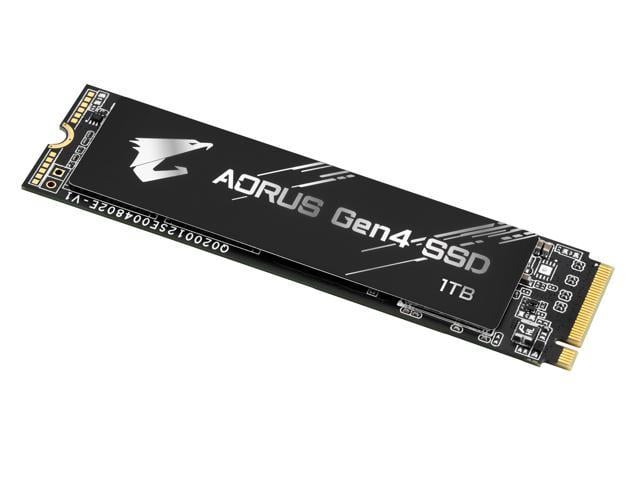 GIGABYTE AORUS Gen4 M.2 2280 1TB PCI-Express 4.0 x4, NVMe 1.3 3D TLC  Internal Solid State Drive (SSD) GP-AG41TB