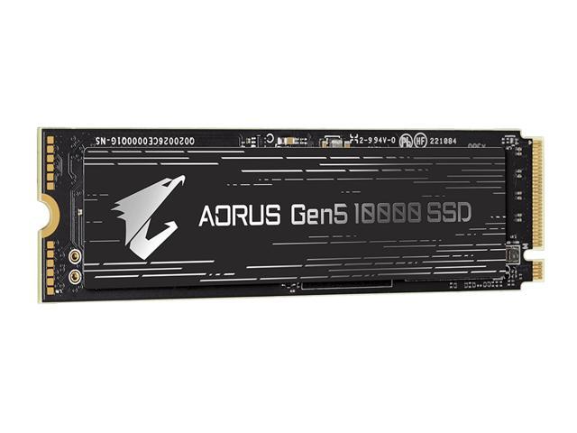 GIGABYTE Gen5 10000 SSD 1TB PCIe 5.0 NVMe M.2 Internal Solid State Hard Drive with Read Speed Up to 9500MB/s, Write Speed Up to 8500MB/s, Internal SSDs - Newegg.com