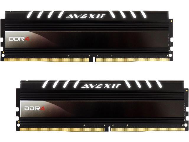 Avexir Core Series 16GB (2 x 8GB) DDR4 2400 (PC4 19200) Desktop Memory Model AVD4UZ124001608G-2COW