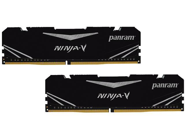 PANRAM Ninja-V 8GB (2 x 4GB) DDR4 2400 (PC4 19200) Desktop Memory