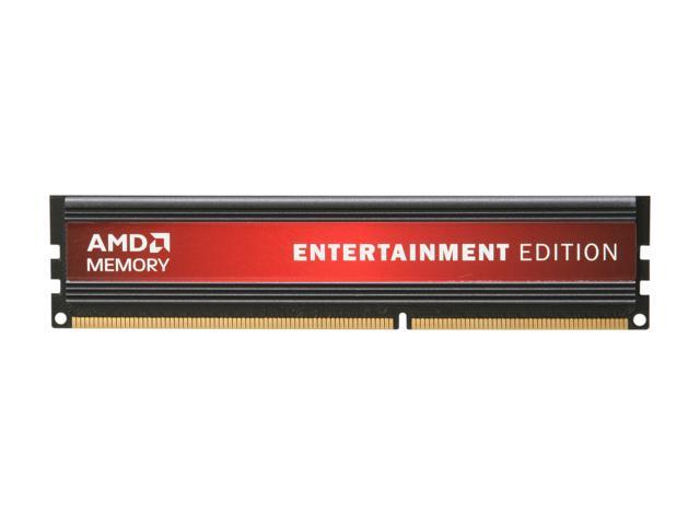 AMD Entertainment Edition 2GB DDR3 1600 (PC3 12800) Desktop Memory Model AE32G1609U1