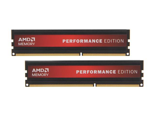 AMD Performance Edition 8GB (2 x 4GB) DDR3 1333 Desktop Memory Model AP38G1338U2K