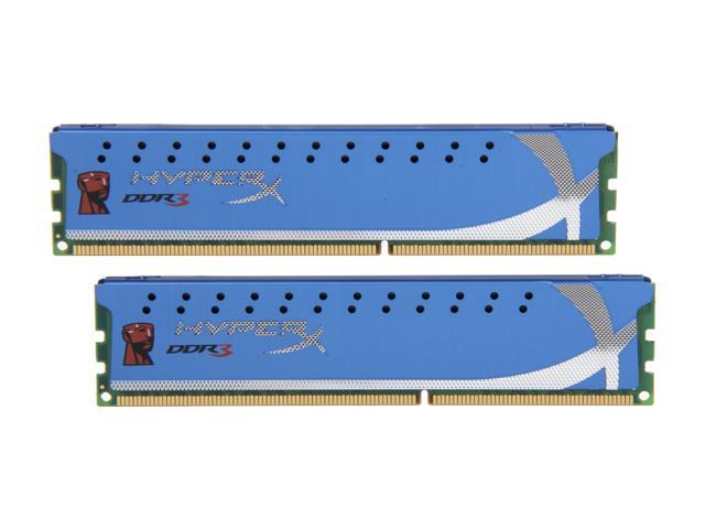 HyperX 4GB (2 x 2GB) DDR3 1333 Desktop Memory Model KHX1333C7D3K2/4GX