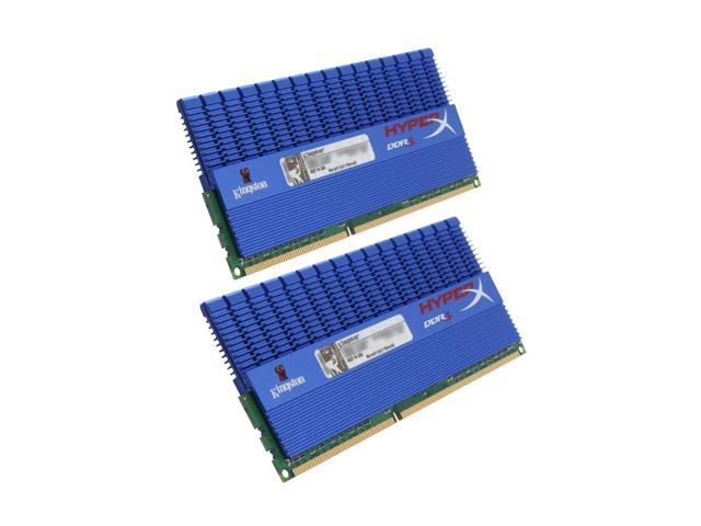 HyperX T1 Series 4GB (2 x 2GB) DDR3 1600 (PC3 12800) Desktop Memory Model KHX1600C8D3T1K2/4GX