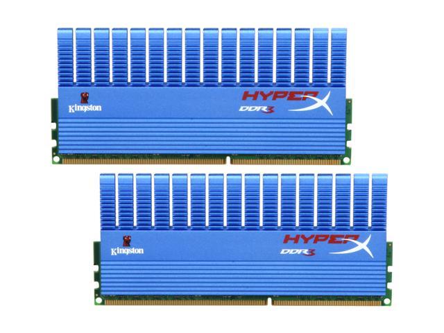 HyperX T1 Series 8GB (2 x 4GB) DDR3 1600 (PC3 12800) Desktop Memory Model KHX1600C9D3T1K2/8GX