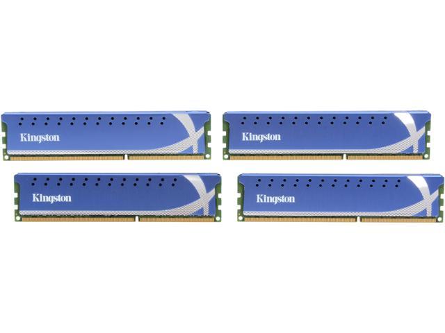 HyperX 16GB (4 x 4GB) DDR3 1866 Desktop Memory Model KHX1866C9D3K4/16GX