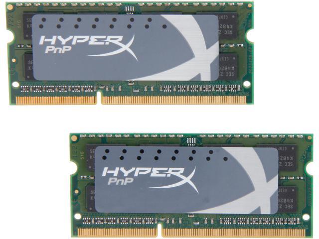 HyperX 8GB (2 x 4GB) 204-Pin DDR3 SO-DIMM DDR3L 1866 Laptop Memory Model KHX18LS11P1K2/8