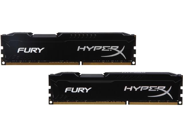 HyperX FURY 16GB x 8GB) DDR3 1600 (PC3 12800) Desktop Memory Model Desktop Memory -