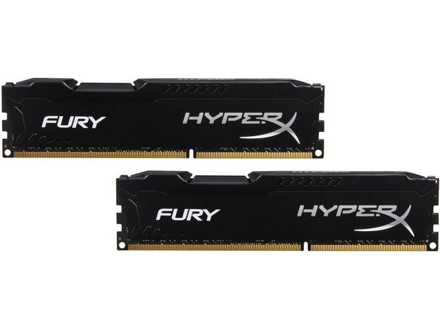 Bijwonen Riskeren schot HyperX FURY 16GB (2 x 8GB) SDRAM DDR3 1866 Desktop Memory - Newegg.com