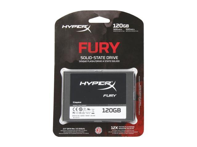 HyperX FURY 2.5" 120GB SATA III Internal Solid State Drive (SSD) SHFS37A/120G Internal SSDs Newegg.com