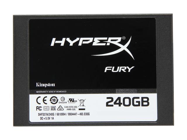 HyperX Fury 2.5" 240GB III Internal Solid State Drive (SSD) SHFS37A/240G Internal SSDs - Newegg.com