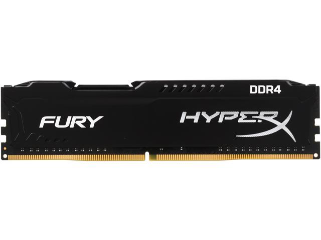Acteur wij Gevoel van schuld HyperX Fury 4GB (1 x 4GB) DDR4 2400MHz DRAM (Desktop Memory) CL15 1.2V  Black DIMM (288-pin) HX424C15FB/4 (Intel XMP, AMD Ryzen) - Newegg.com