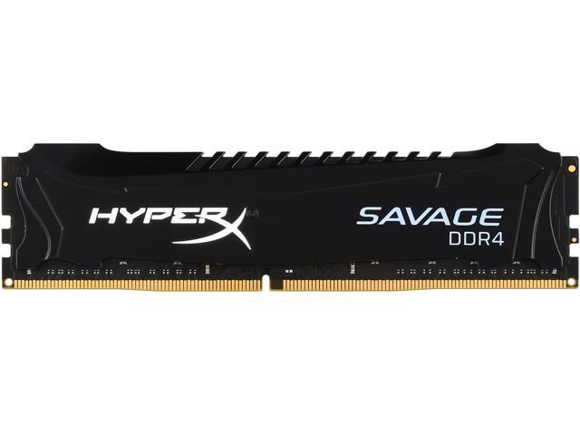 HyperX Savage 8GB DDR4 2666 (PC4 21300) Desktop Memory Model HX426C13SB/8