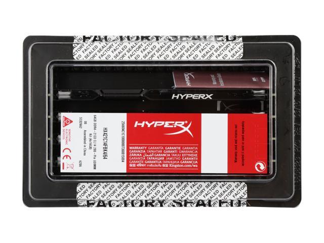 HyperX Fury 64GB (4 x 16GB) DDR4 2133MHz DRAM (Desktop Memory