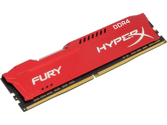 grad sovjetisk ulovlig HyperX Fury 16GB (1 x 16GB) DDR4 2666MHz DRAM (Desktop Memory) CL16 1.2V  Red DIMM (288-pin) HX426C16FR/16 (Intel XMP, AMD Ryzen) - Newegg.com