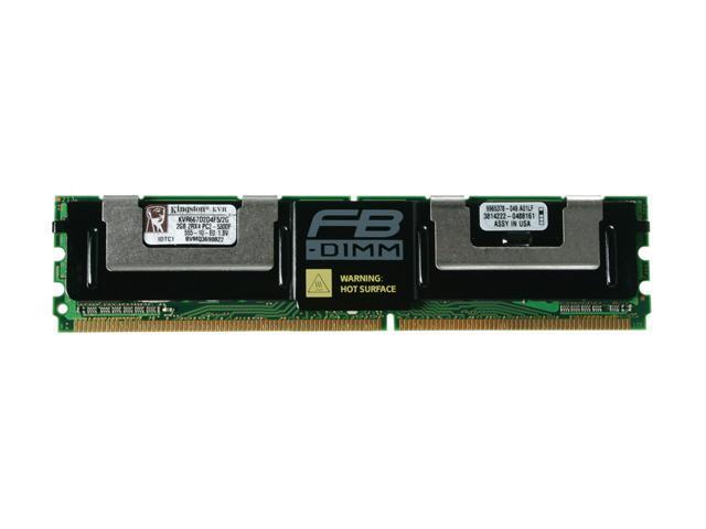Kingston 2GB PC2-5300F ECC Fully Buffered DIMM Server RAM KVR667D2S4F5/2G 