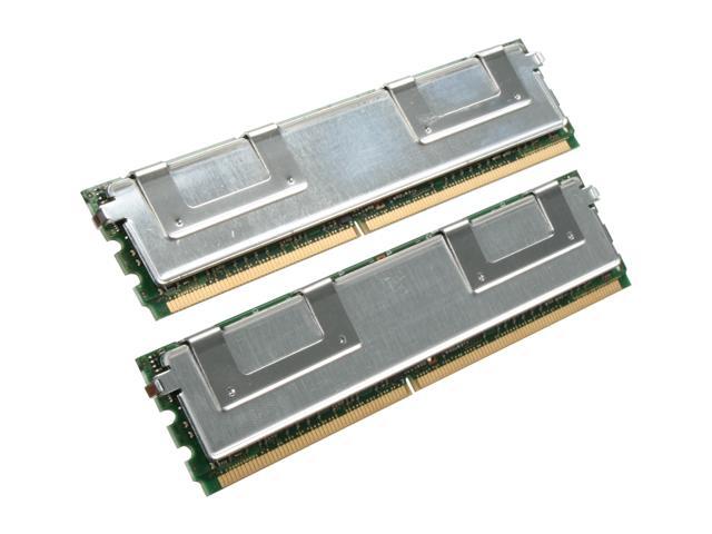 Kingston 4GB 2 X 2GB ECC Fully Buffered DDR2 667 PC2 5300 Dual 