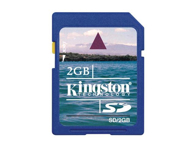 Kingston 2GB Secure Digital (SD) Flash Card Model SD/2GBKR