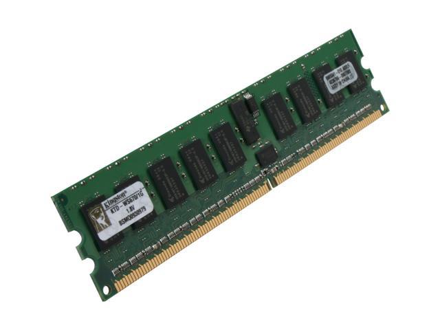 Kingston 1GB 240-Pin DDR2 SDRAM ECC Registered DDR2 400 (PC2 3200) System Specific Memory Model KTD-WS670/1G