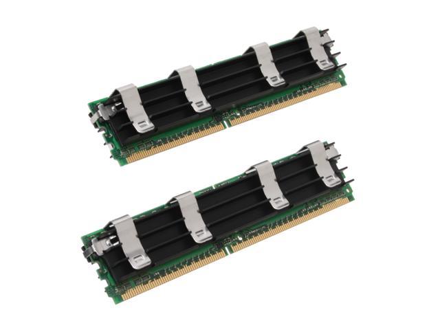 Kingston 2GB (2 x 1GB) DDR2 800 (PC2 6400) ECC Fully Buffered Dual Channel Kit Memory For Apple Mac Pro Model KTA-MP800K2/2G