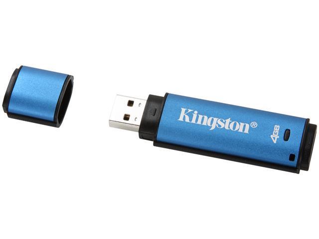 Kingston DataTraveler Vault - Privacy Edition 4GB USB 2.0 Flash Drive ...