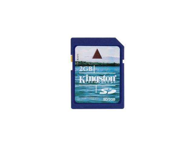 Kingston 2GB Secure Digital (SD) Flash Card W/ E-Tail clamshell Model SD/2GBET