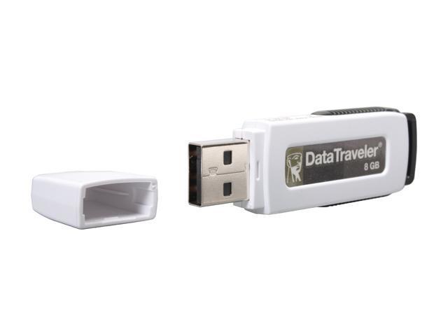 Kingston DataTraveler I 8GB Flash Drive (USB2.0 Portable) W/ E-Tail clamshell Model DTI/8GBET - OEM