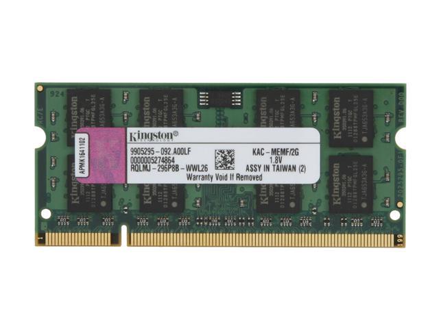 Kingston 2GB Unbuffered DDR2 667 (PC2 5300) System Specific Memory For Acer Model KAC-MEMF/2G