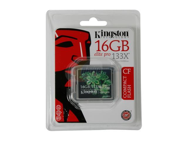 Kingston Elite Pro 16GB Compact Flash (CF) Flash Card Model CF/16GB-S2KR