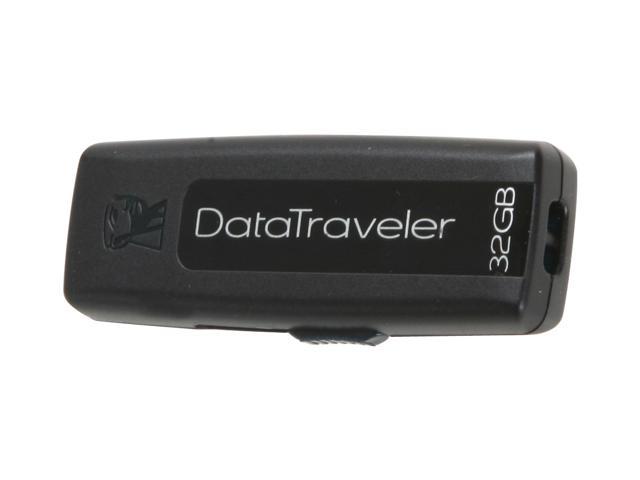 Kingston DataTraveler 100 32GB Flash Drive (USB2.0 Portable) W/ E-Tail Clamshell Model DT100/32GBET - OEM